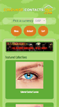 Mobile Screenshot of coloured-contacts-hut.com